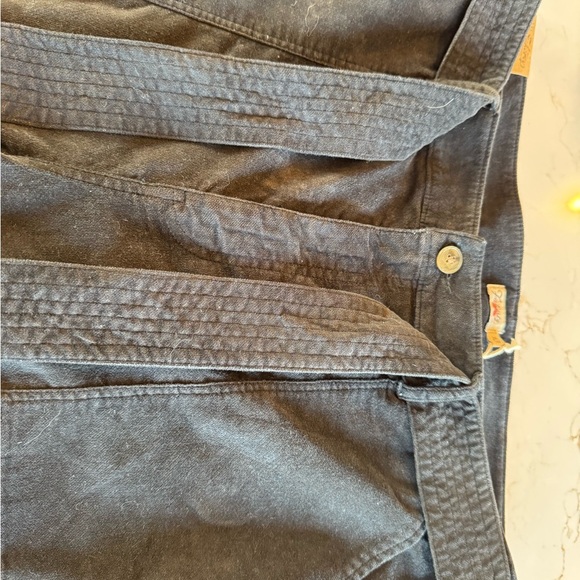 NWT Faherty Women's Crushed Velvet Tie Waist Jogger Garment Dyed / XLarge - Picture 13 of 13